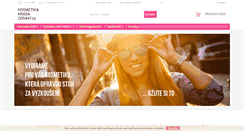 Desktop Screenshot of kosmetika-krasa-zdravi.cz